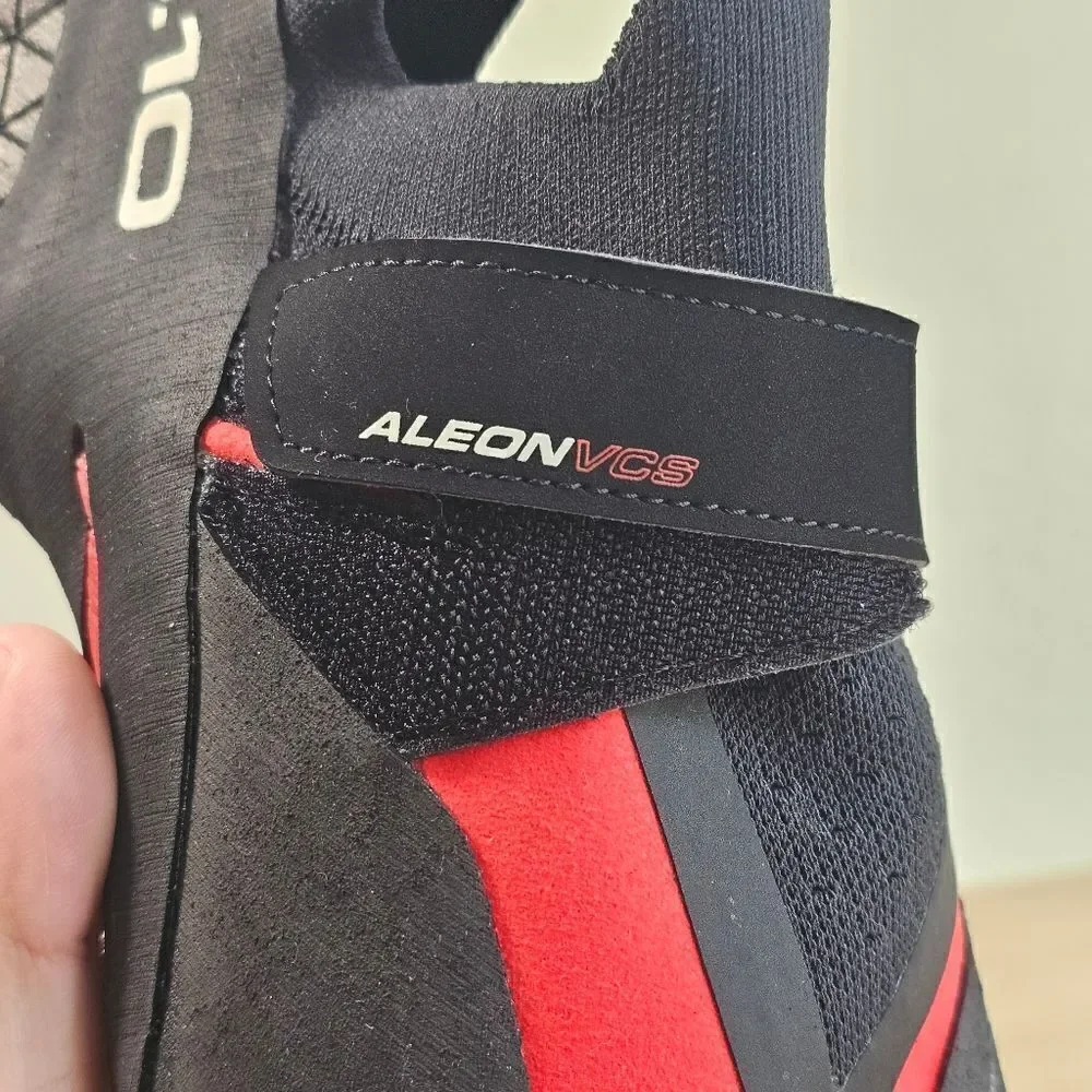 Adidas Five Ten Aleon Climbing Shoes Men's 11 Black Red Stealth C4 BC0861 510